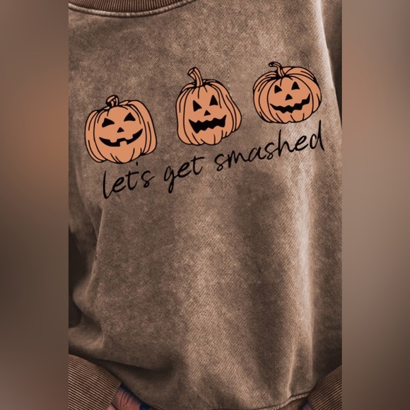 LET'S GET SMASHED Graphic Sweatshirt - Picture 3 of 3